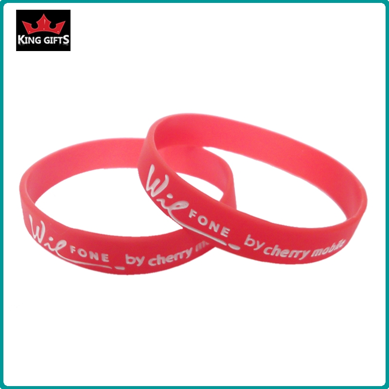 Custom Silicone Wristband Debossed Silicone Wristband Embossed Silicone