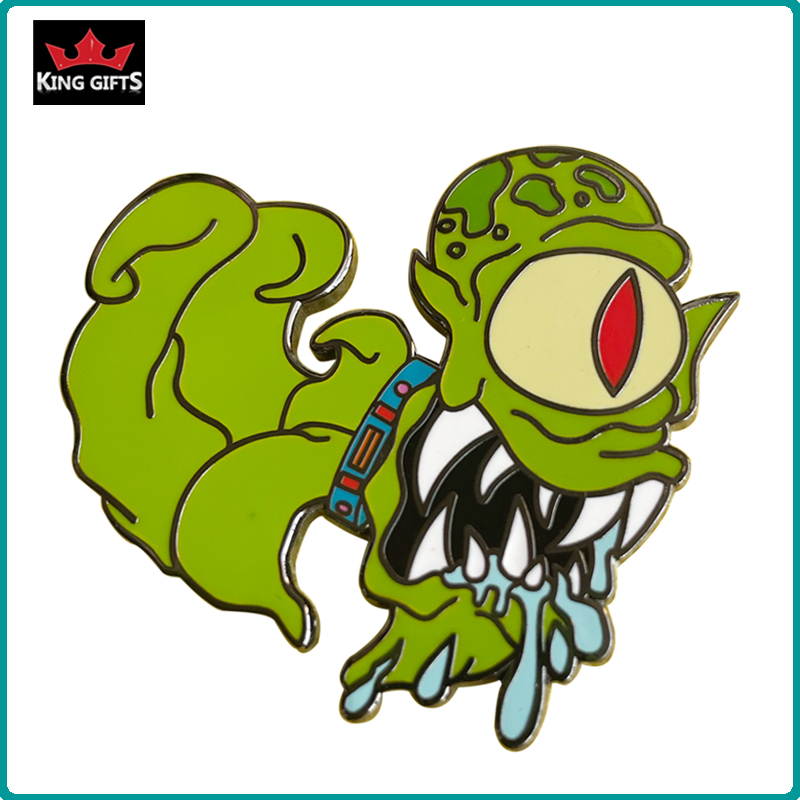 A043 -  Monster pin (hard enamel)