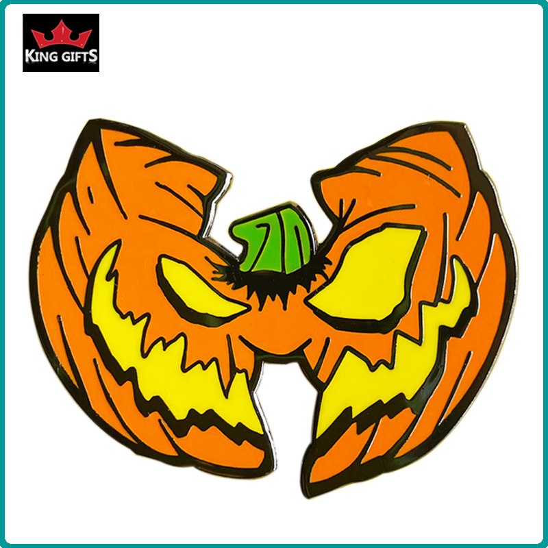 A047 -  Pumpkin wing pin (hard enamel)