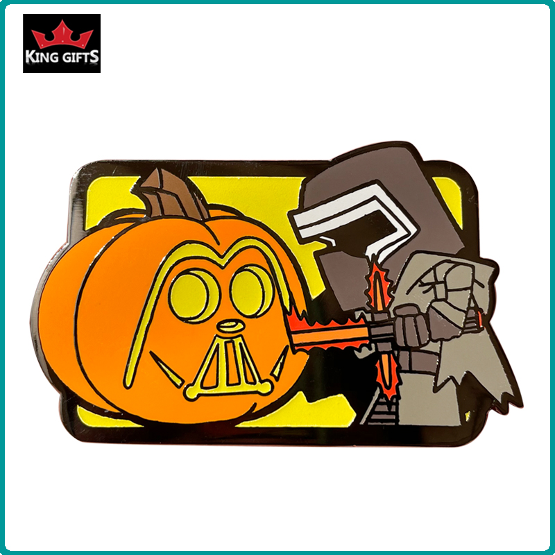 A051 -  Pumpkin pin (hard enamel+glow in the dark)