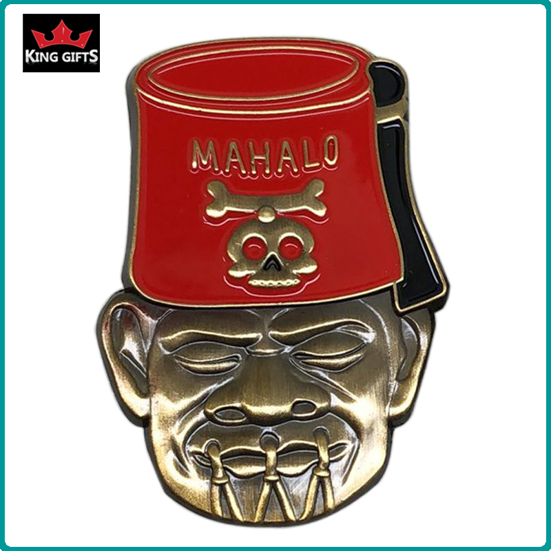 A068 -  3D cup pin (soft enamel)