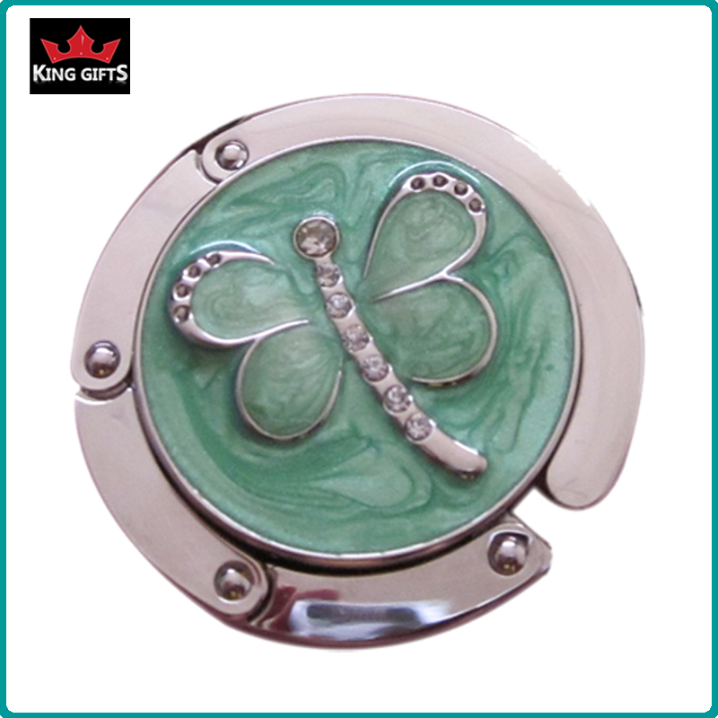 G029 - Butterfly shape bag hanger,plating,zinc alloy