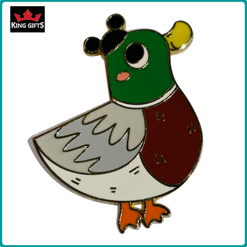 A087 -  Duck pin (hard enamel)