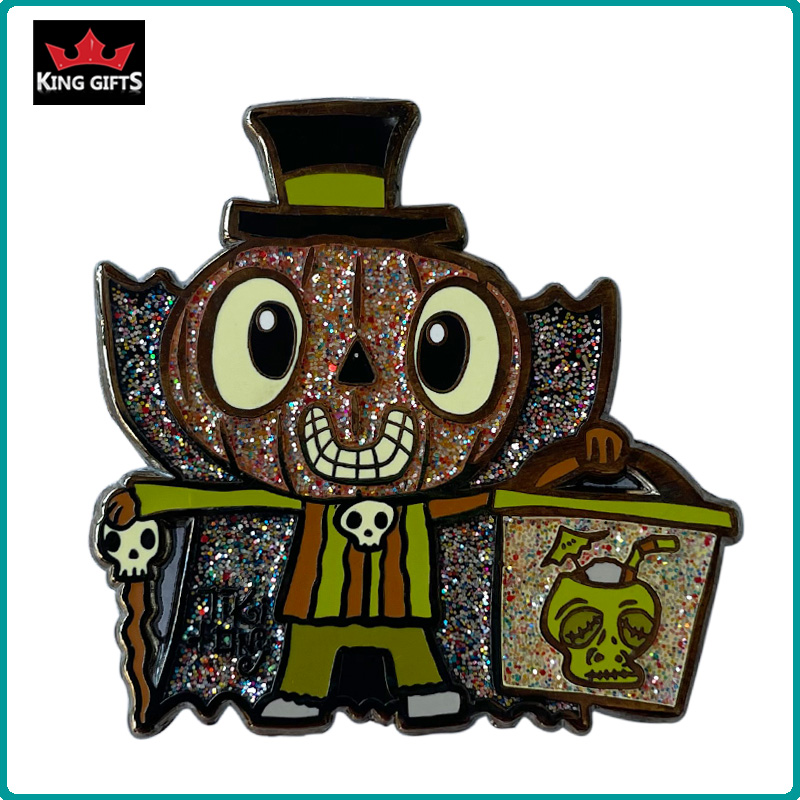 A088 -  Glitter pin (hard enamel)