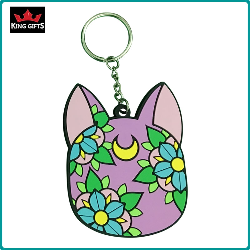 E007 - Custom ice cream PVC key chain