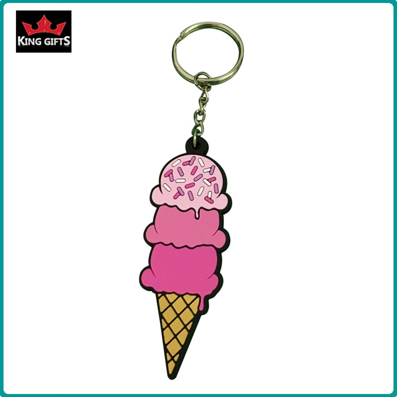 E008 - Custom cake PVC key chain