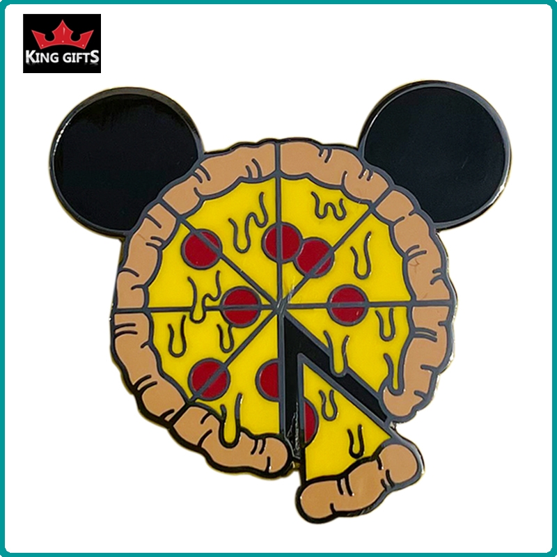 A019 -  Minnie pin (hard enamel with glitter)