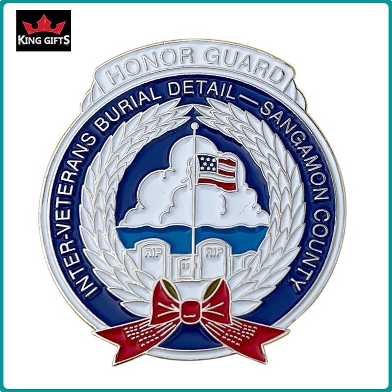 A060 -  Honor guard pin (soft enamel)