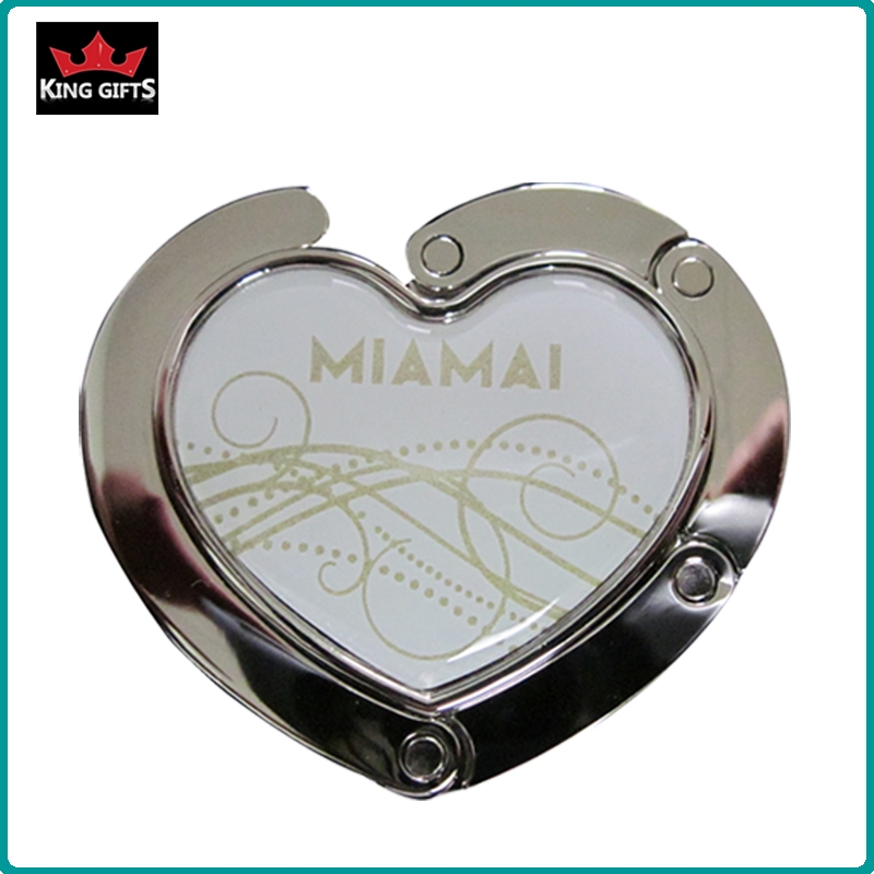 G001 - Custom bag hanger,plating,zinc alloy