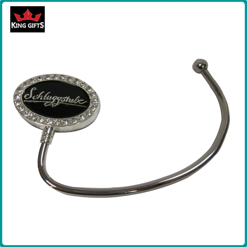 G002 - Custom bag hanger,plating,zinc alloy