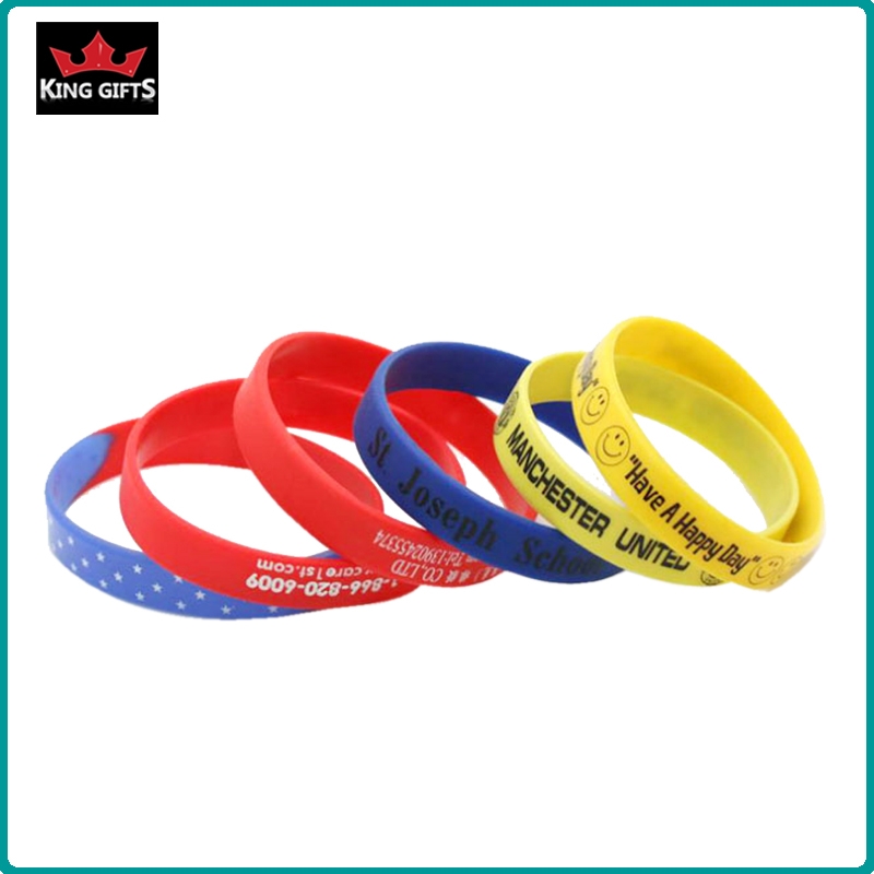 H024- 100% silicone wristband