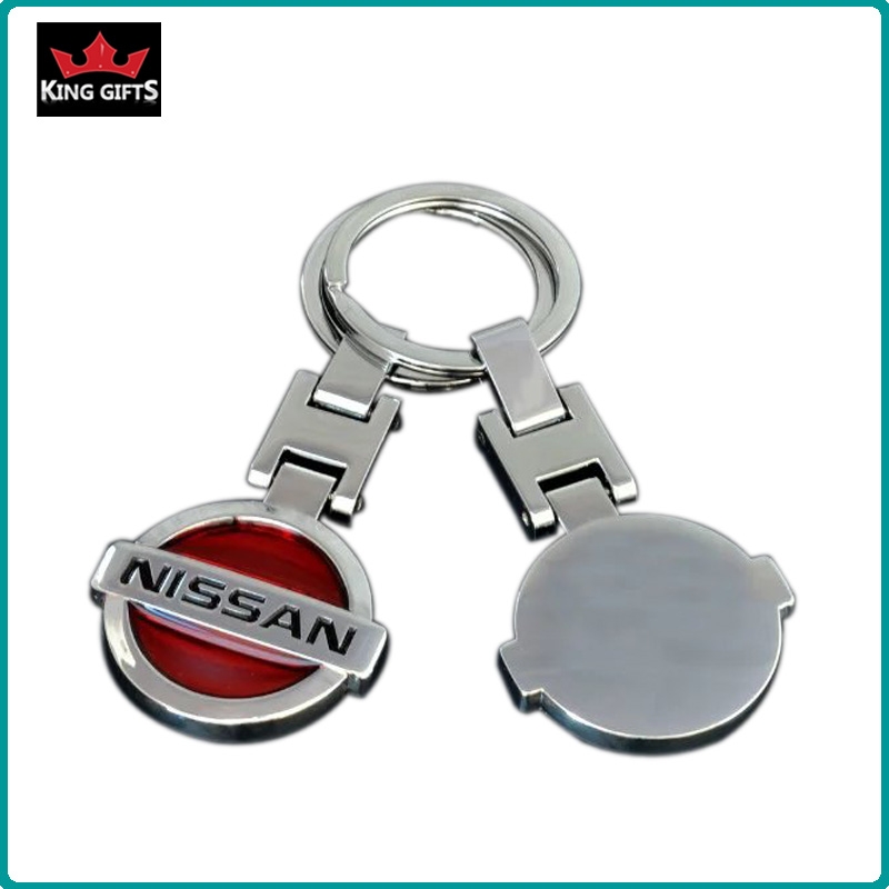 D030 - Custom metal Toyota key chain